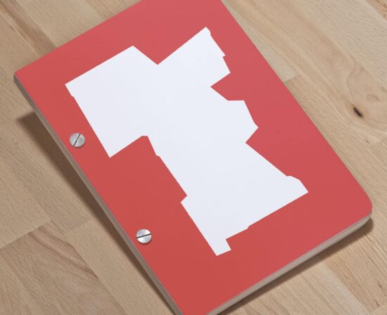 Off 002 - A5 screw post bound notebook - ultrashop