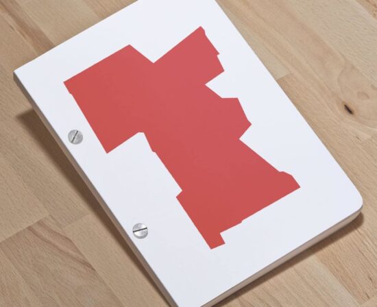 On 018 - A5 screw post bound notebook - ultrashop
