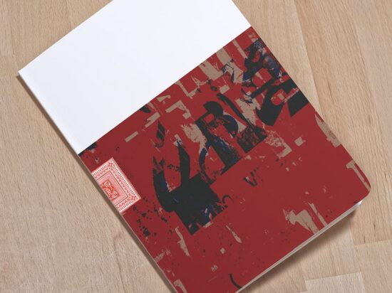 Nineties grunge - A5 stapled notebook - ultrashop