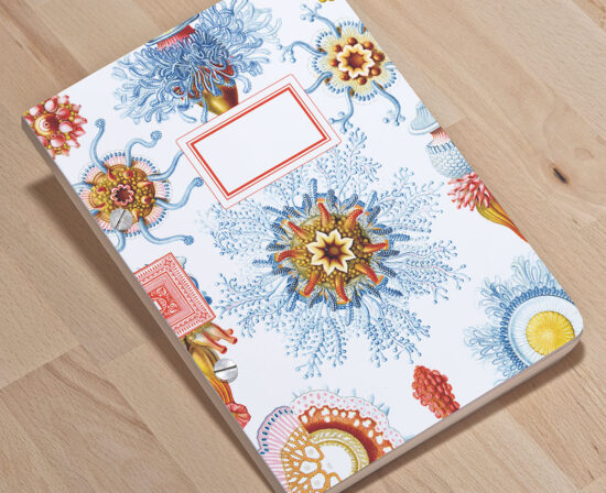 Sea bed - A5 screw post bound notebook - ultrashop