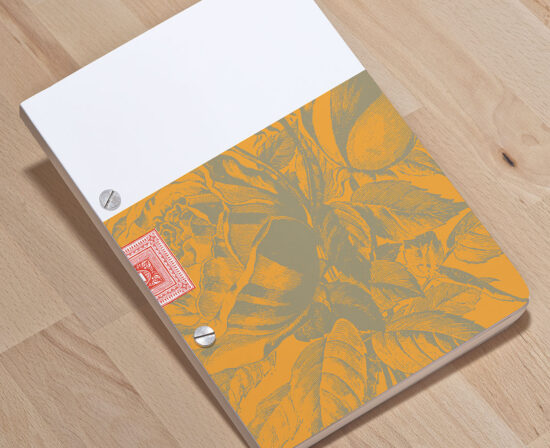 Tropical - A5 screw post bound notebook - ultrashop