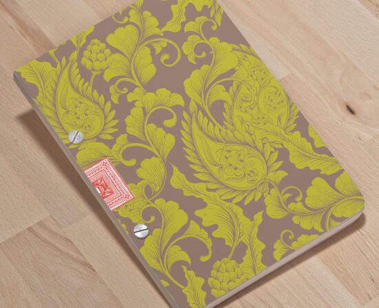 Wallpaper - A5 screw post bound notebook - ultrashop